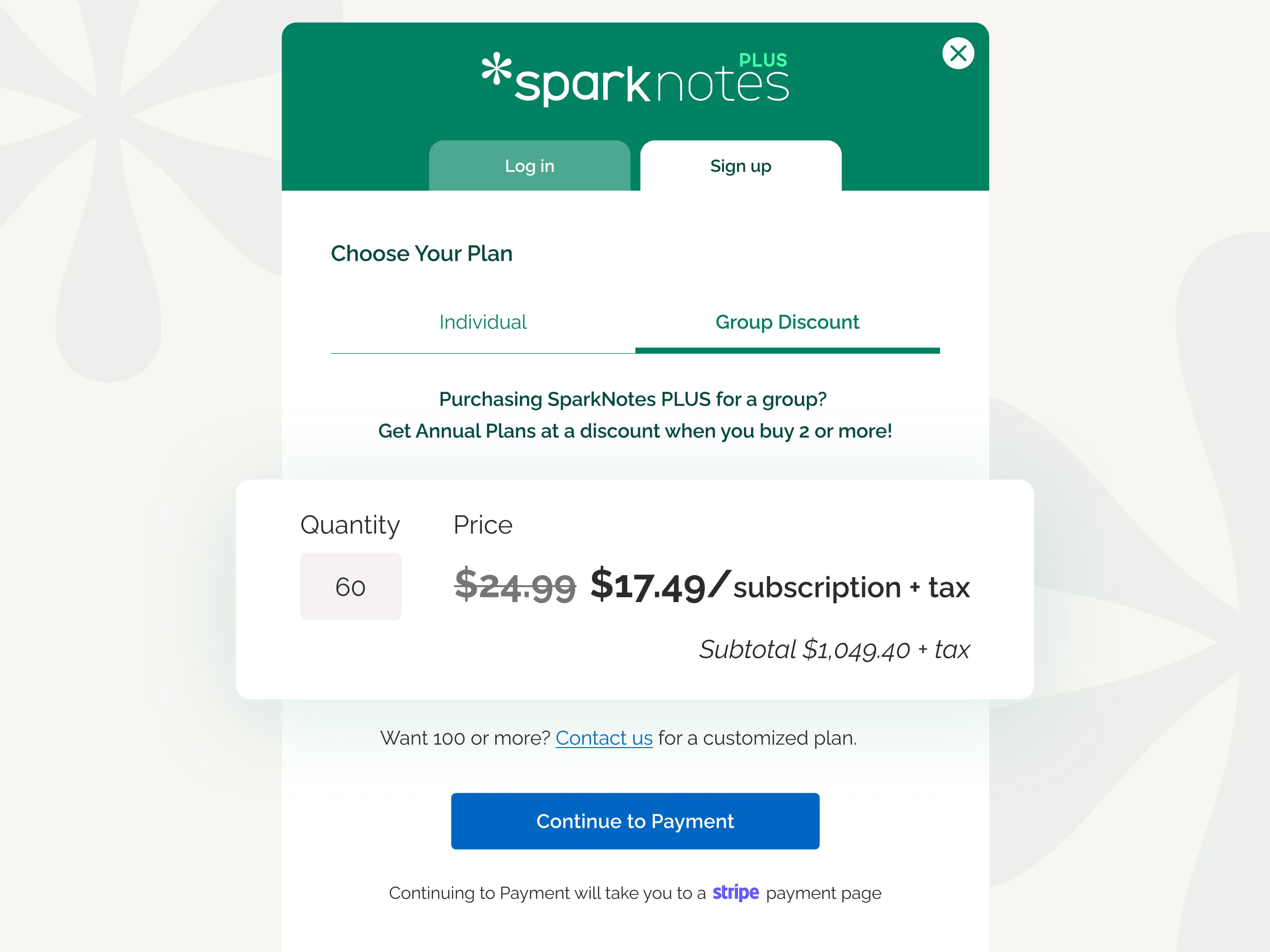 SparkNotes Plus Bulk Subscriptions